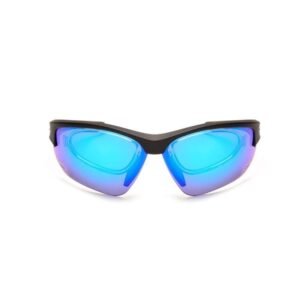 Anteojo de sol Rusty Eslav mblk/r.blue p-yellow