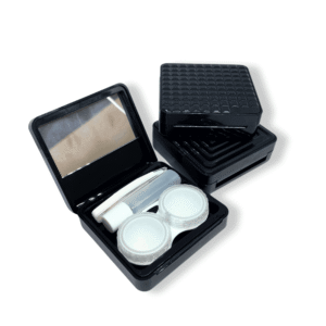 Kit de lentes de contacto texturado cuadrado