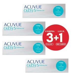 Acuvue Oasys 1-DAY con HydraLuxe Promo 2+2