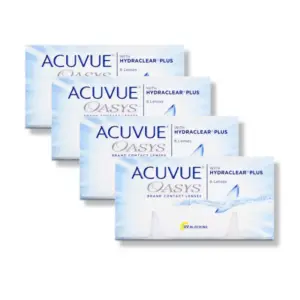 Lentes de contacto Acuvue Oasys con HydraClear Plus PROMO 2+2